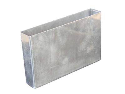 Caja de aluminio cuadrada